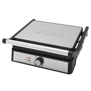 Grill panini en acier inoxydable Ouverture à 90° et 180°