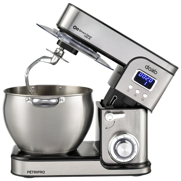 Pétrin digital  9L en acier inoxydable