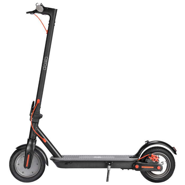 Trottinette électrique Pliable Bluetooth Noir ECOMOVE