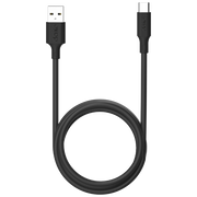 Câble Premium USB-C à USB-A 1 mètre Noir TPE
