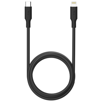 Câble Premium Lightning à USB-C 1 mètre Noir TPE