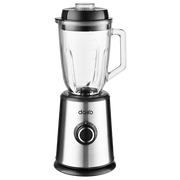 Blender 2en1 en acier inoxydable Bol en verre de 1.5 L