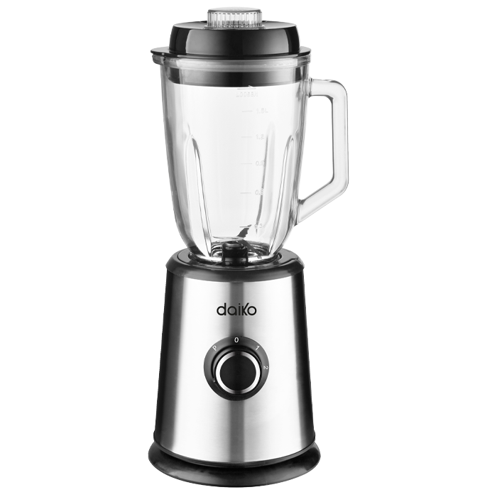 Blender 2en1 en acier inoxydable Bol en verre de 1.5 L