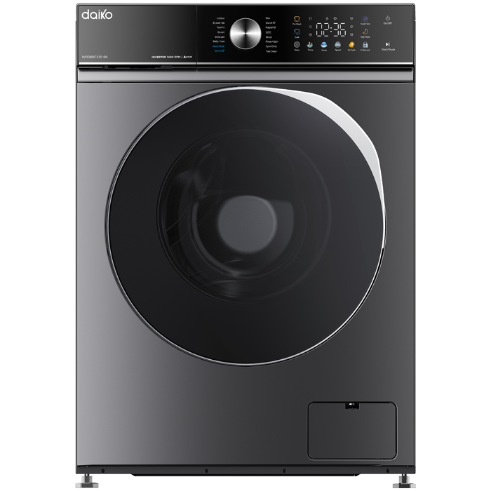 Machine à laver automatique Inverter SERIE 10 Glass Dark silver 109K