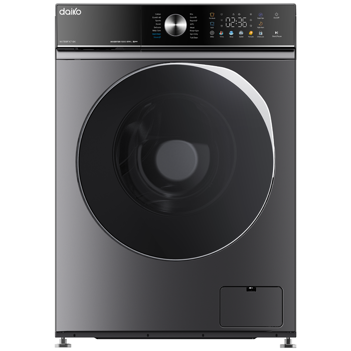 Machine à laver automatique Inverter SERIE 7 Glass Dark silver 76K