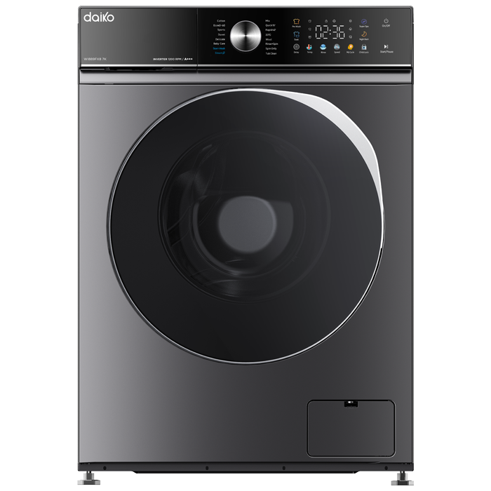 Machine à laver automatique Inverter SERIE 8 Glass Dark silver 87K