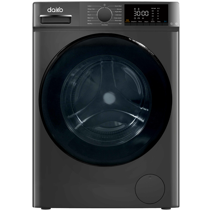 Machine à laver automatique 8kg A+++ Inverter 16 programmes