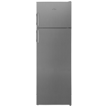 Réfrigérateur 243L Double portes Inox