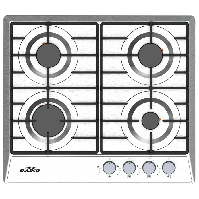 Plaque de cuisson à gaz 60 cm - 4 Brûleurs