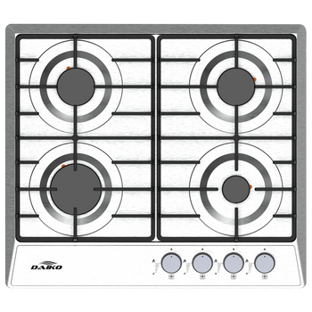 Plaque de cuisson à gaz 60 cm - 4 Brûleurs